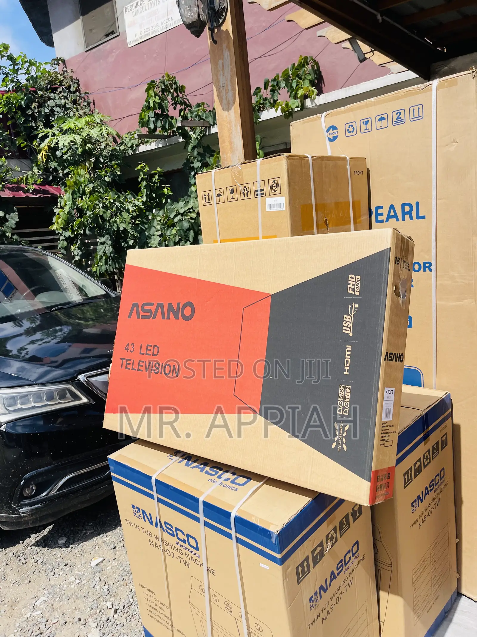 Order Authentic Asano 43” Digital Satellite Television.