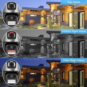 Dual Lens Waterproof Smart CCTV Camera 8MP