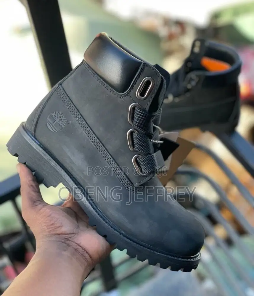 Original Timberland Boot Big Lace Black