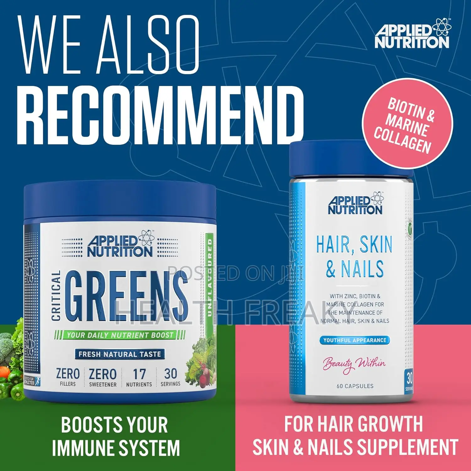 Collagen Protein Peptides Anti Aging Skin Hair Nails Joints