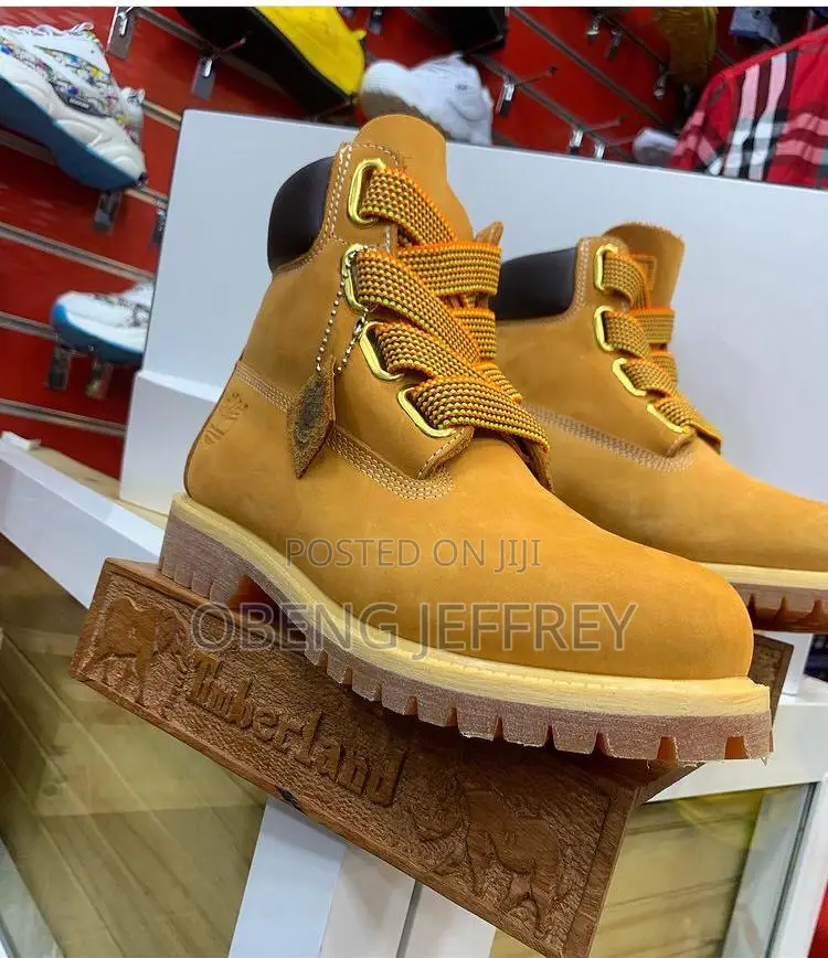 Original Timberland Boot Big Lace Yellow