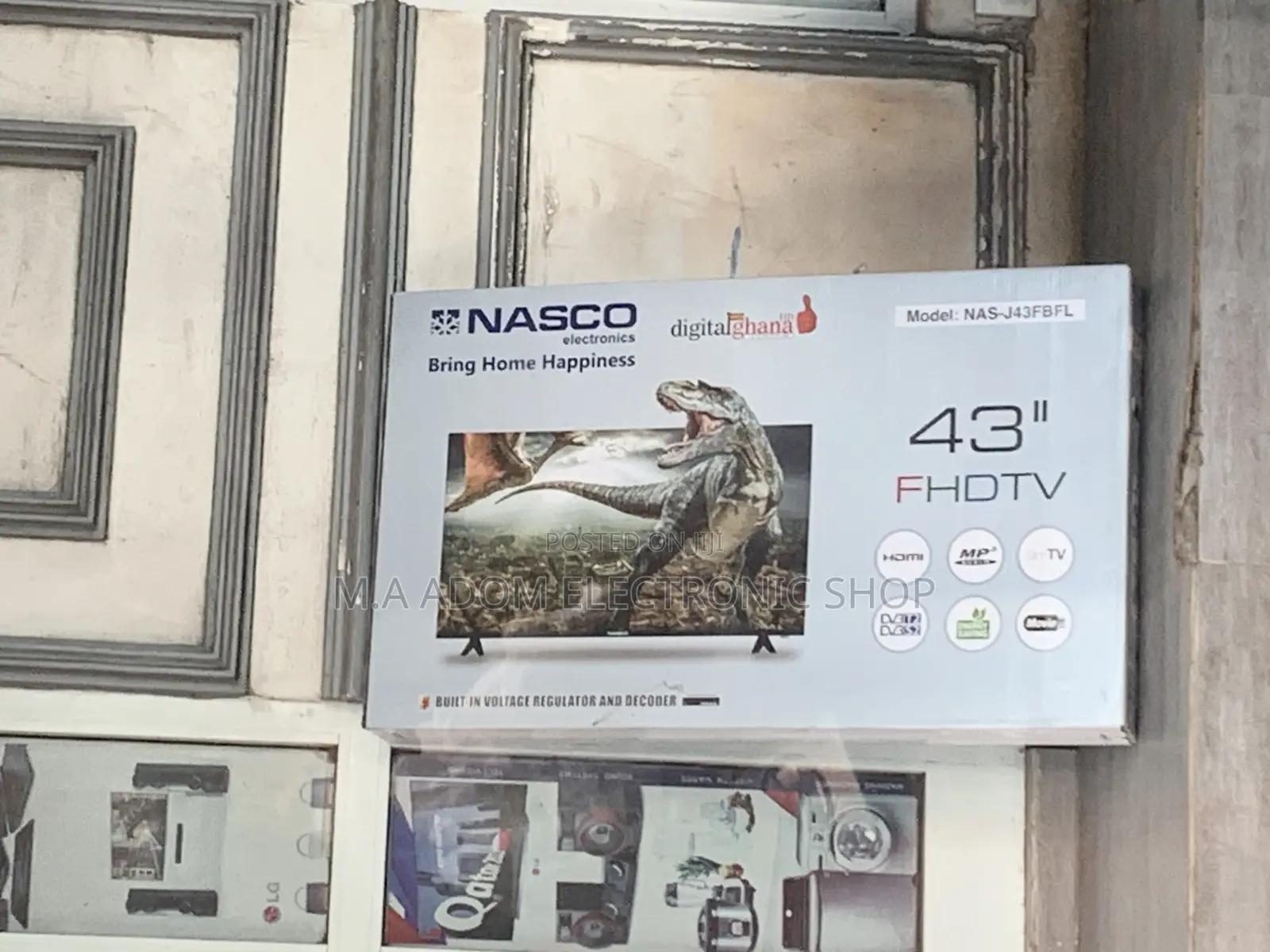 Nasco 43 FHD Dv3t2 S2 Led Tv