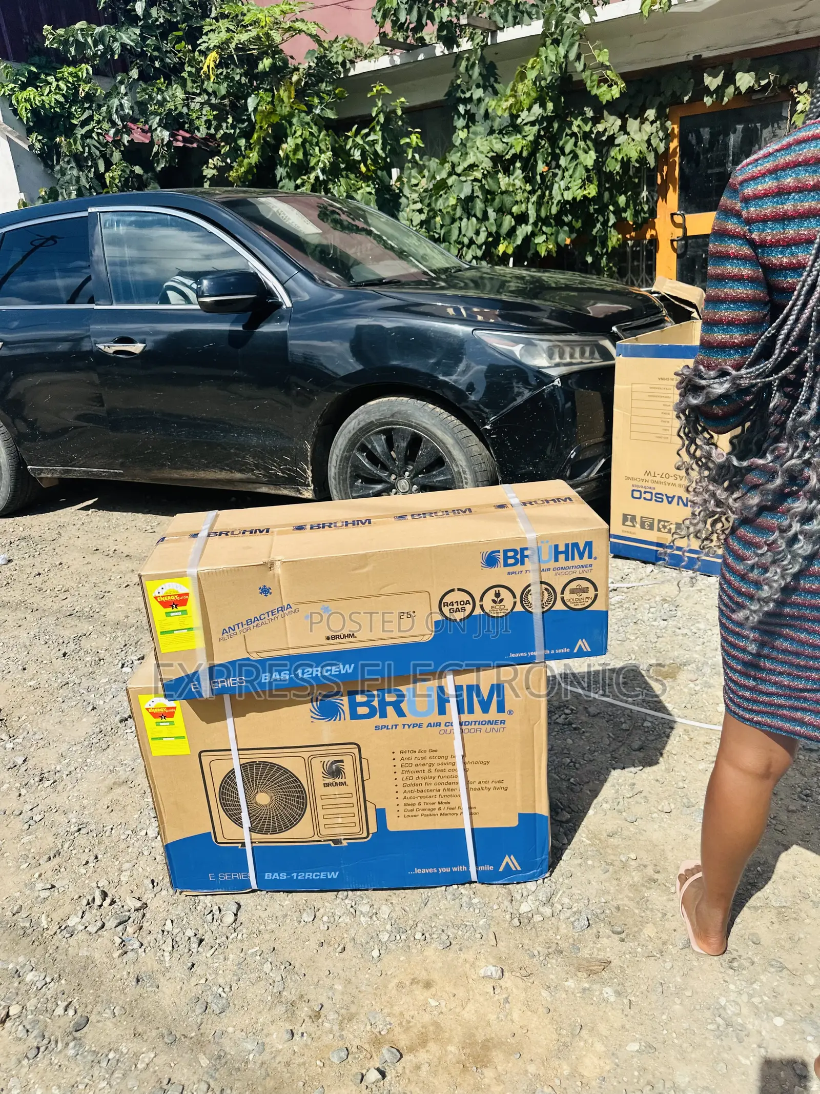Text Us for Your Bruhm Air Conditioner Split R410 Gas 1.5hp