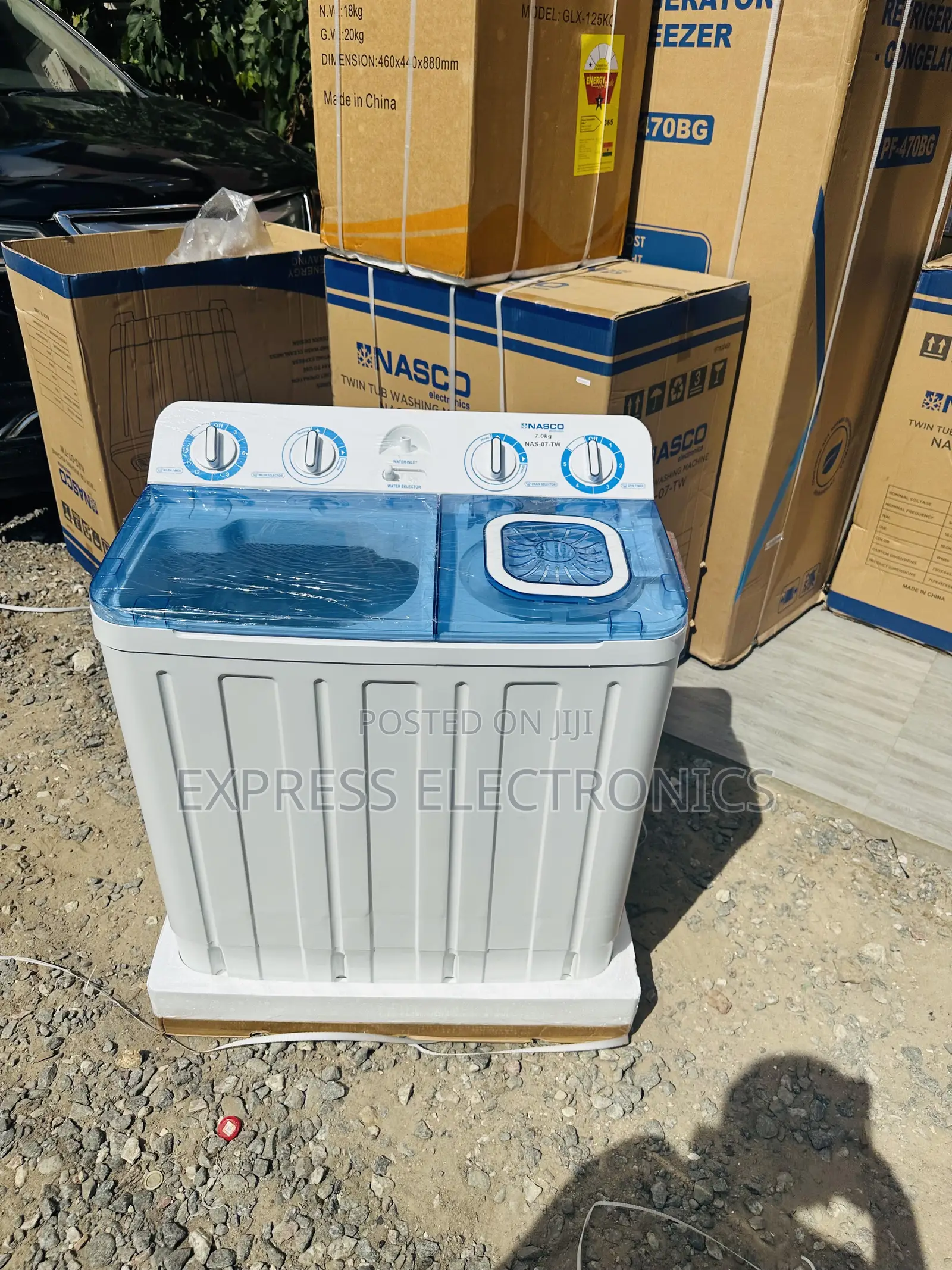 Spin Dry Washing Machine 7kg Topload Nasco