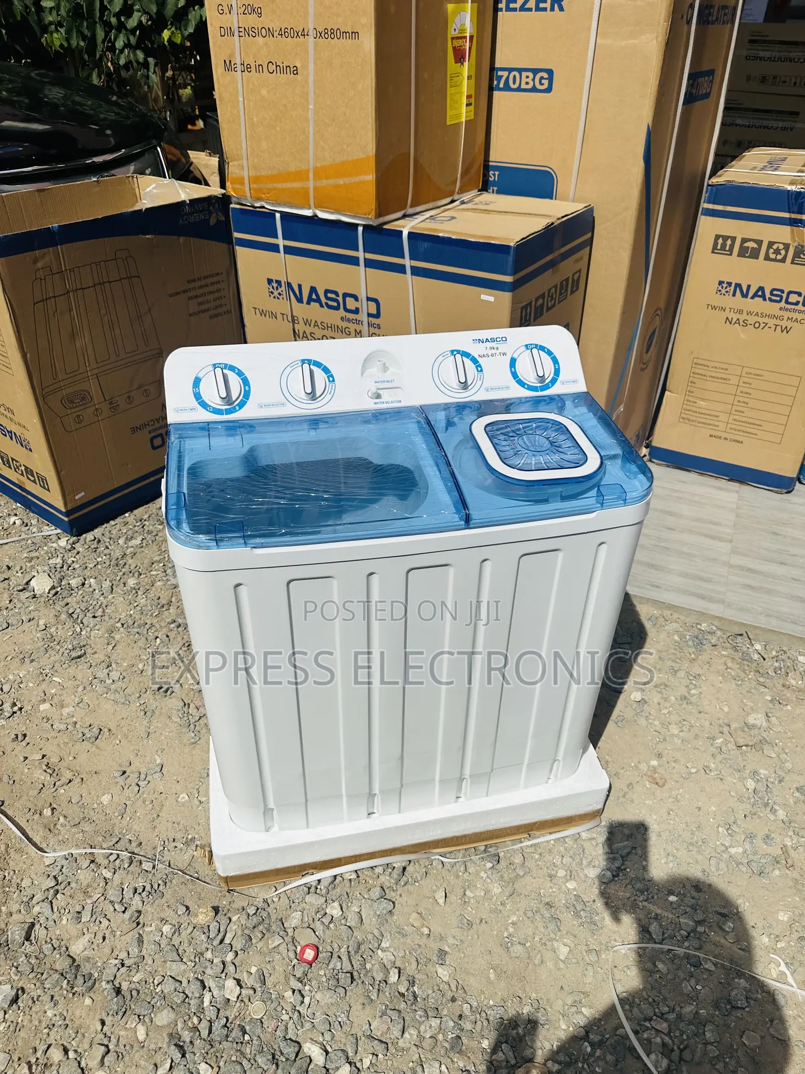 Get a New Nasco (7kg) Teintub Designed for Wash and Spin