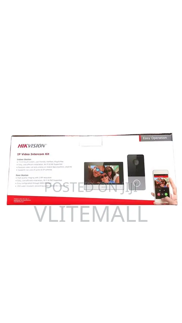 Hikvision IP Video Intercom Kit (DS-KIS603-P[C])