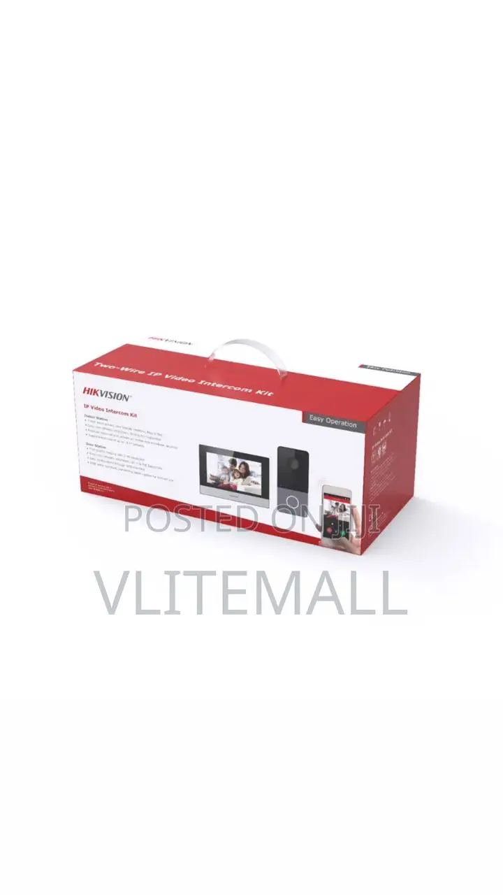 Hikvision IP Video Intercom Kit (DS-KIS603-P[C])