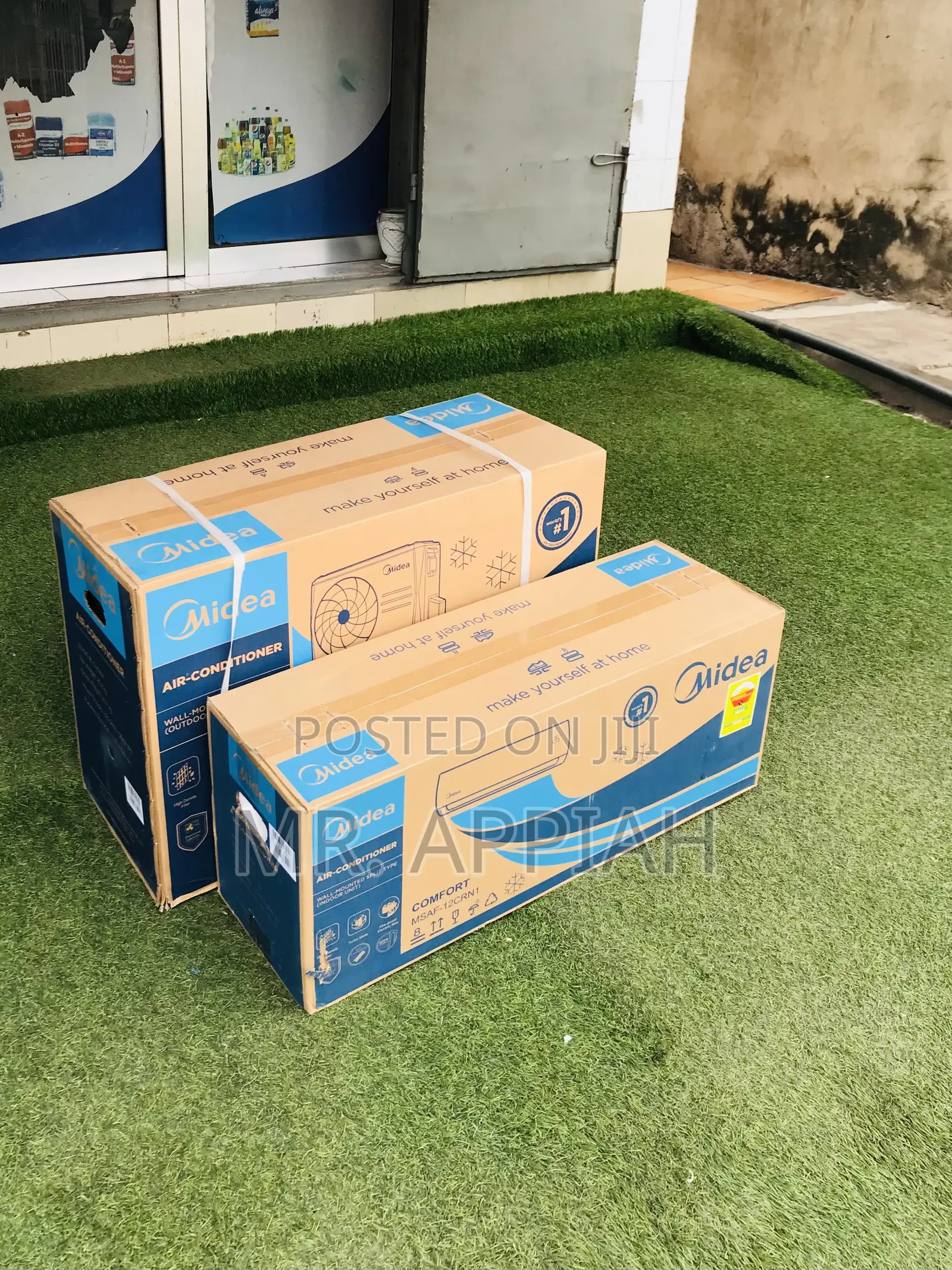 Efficient Midea 1.5hp Split Type Non Inverter Ac(White).
