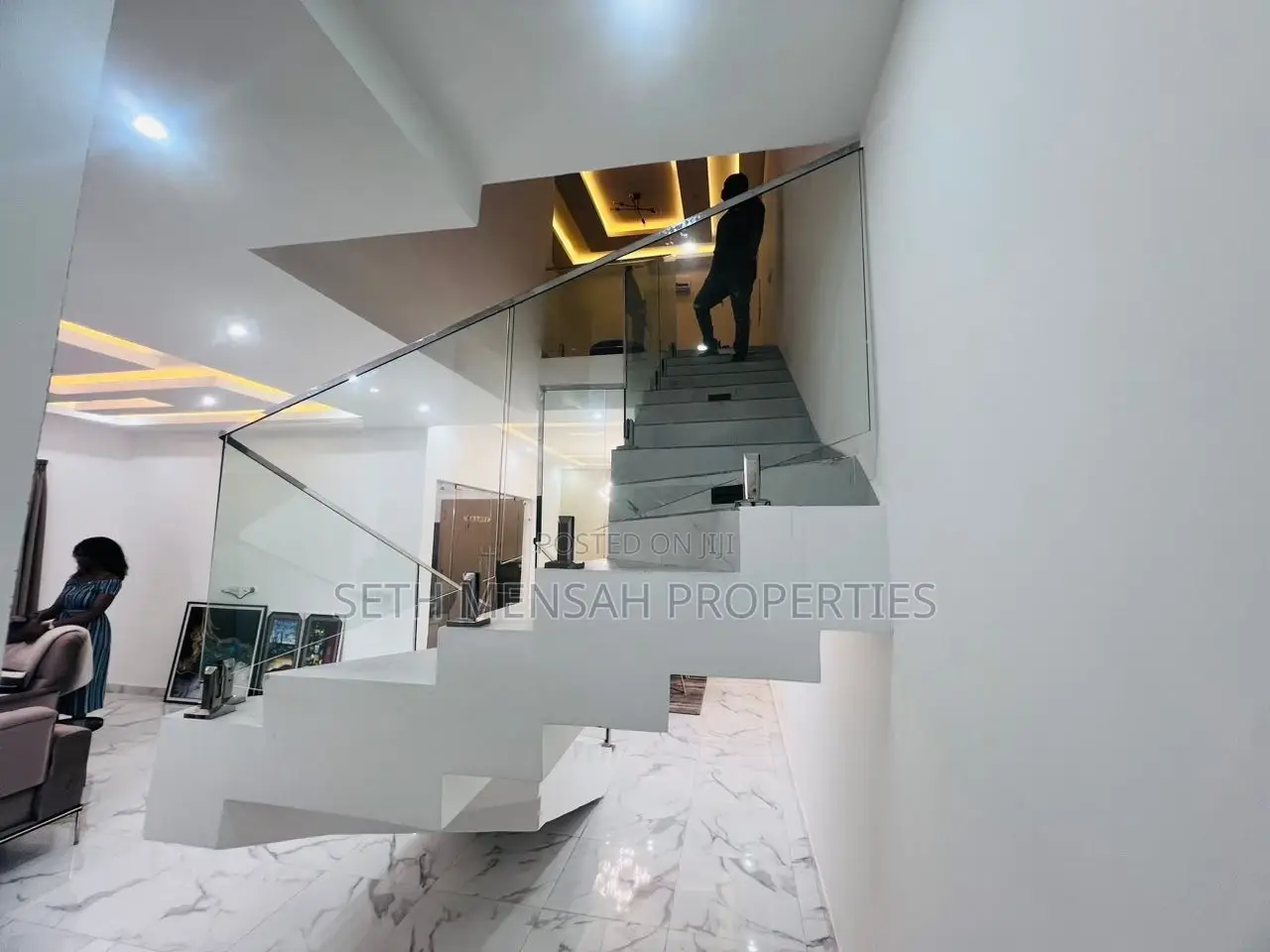 Furnished 2bdrm Duplex in Skm, Ashaley Botwe for rent
