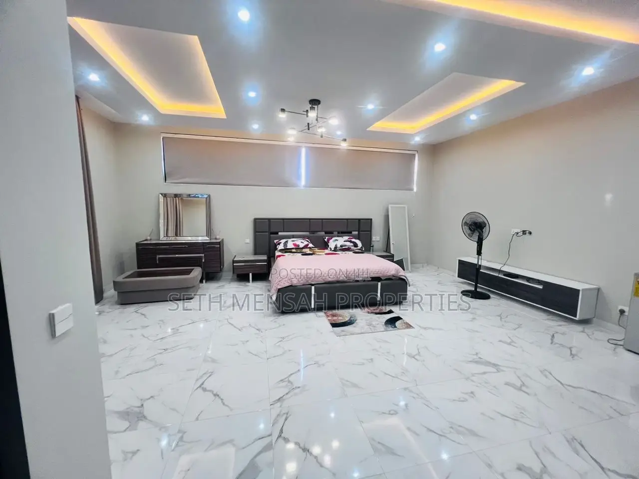 Furnished 2bdrm Duplex in Skm, Ashaley Botwe for rent