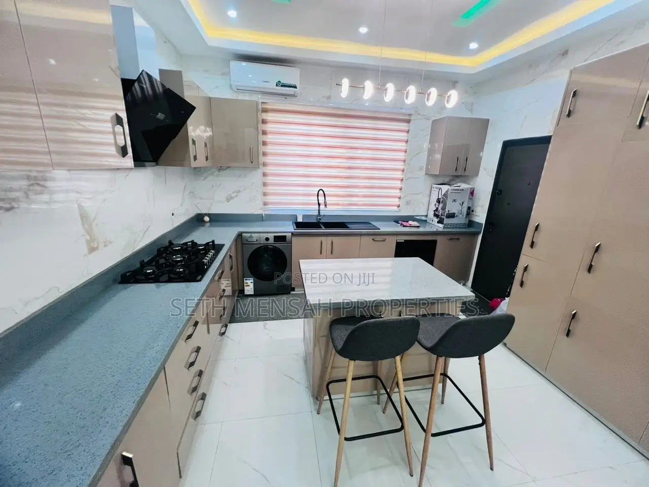 Furnished 2bdrm Duplex in Skm, Ashaley Botwe for rent