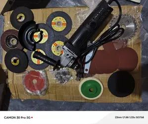 Angle Grinder With Accessories