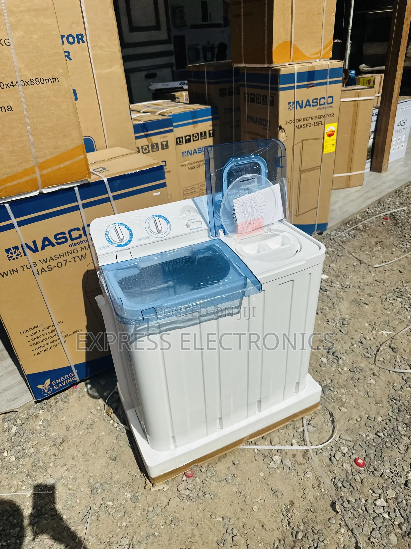 Highly Recommended 7kg )) Washing Machine Nasco White