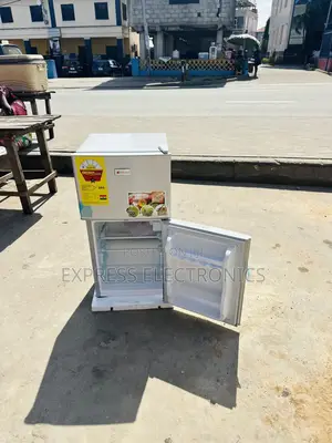 Brand New Table Top Double Door Fridge Galaxy