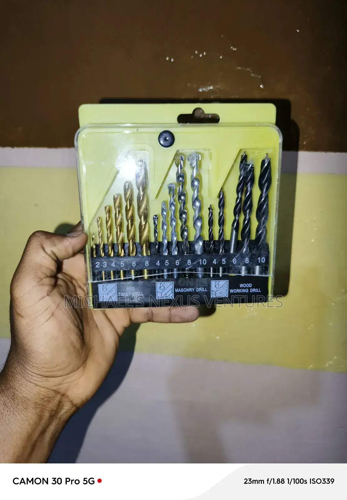 16 Drilling Bit for Metal, Wood and Masonry / Wall
