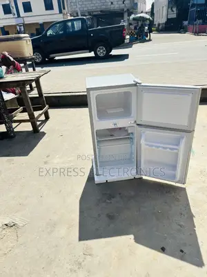 Lock and Key Double Door Table Top Galaxy Fridge