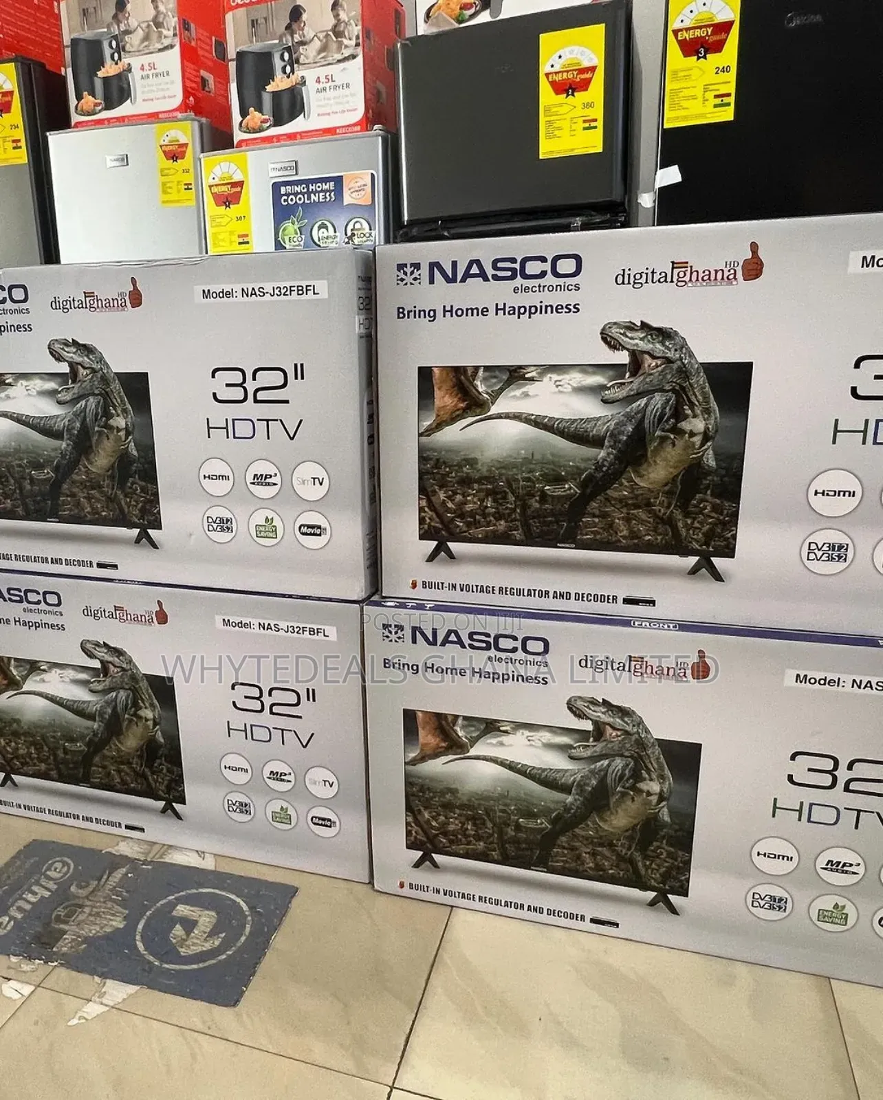 2_YRS WARRANTY|Nasco 32" Full HD 1080p Satellite LED TV 2024