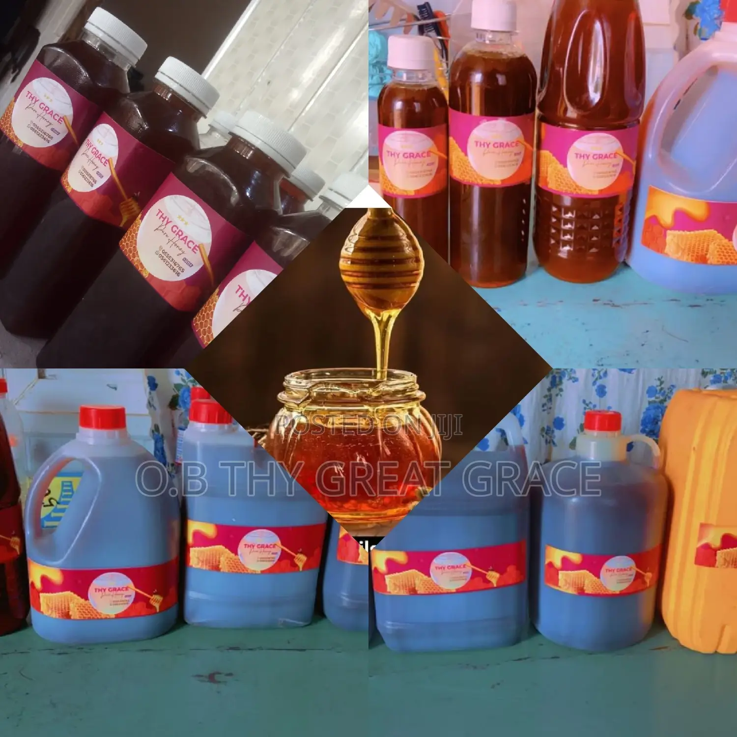 Natural and Organic Pure Honey