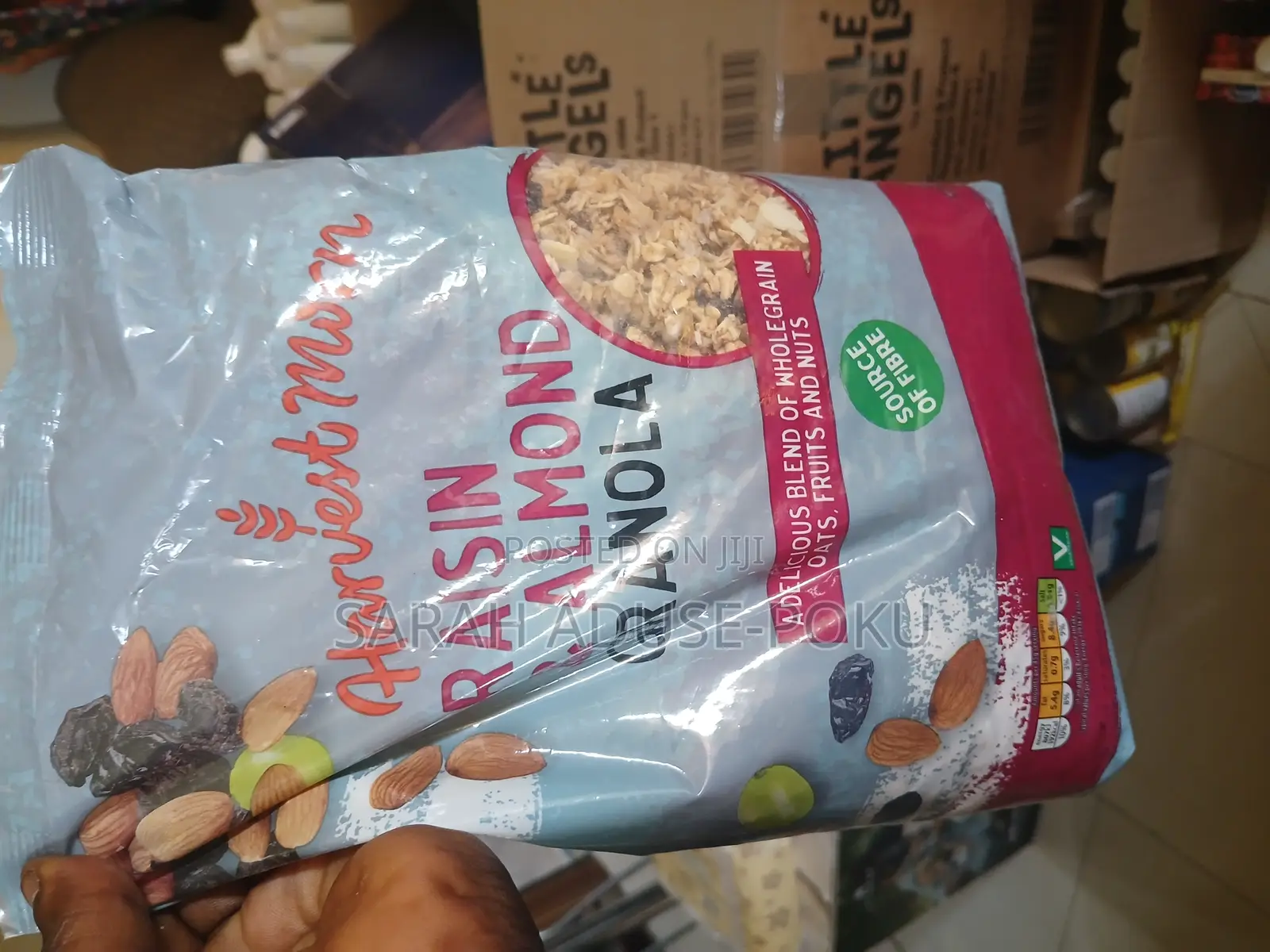 Raisin and Almond Granola