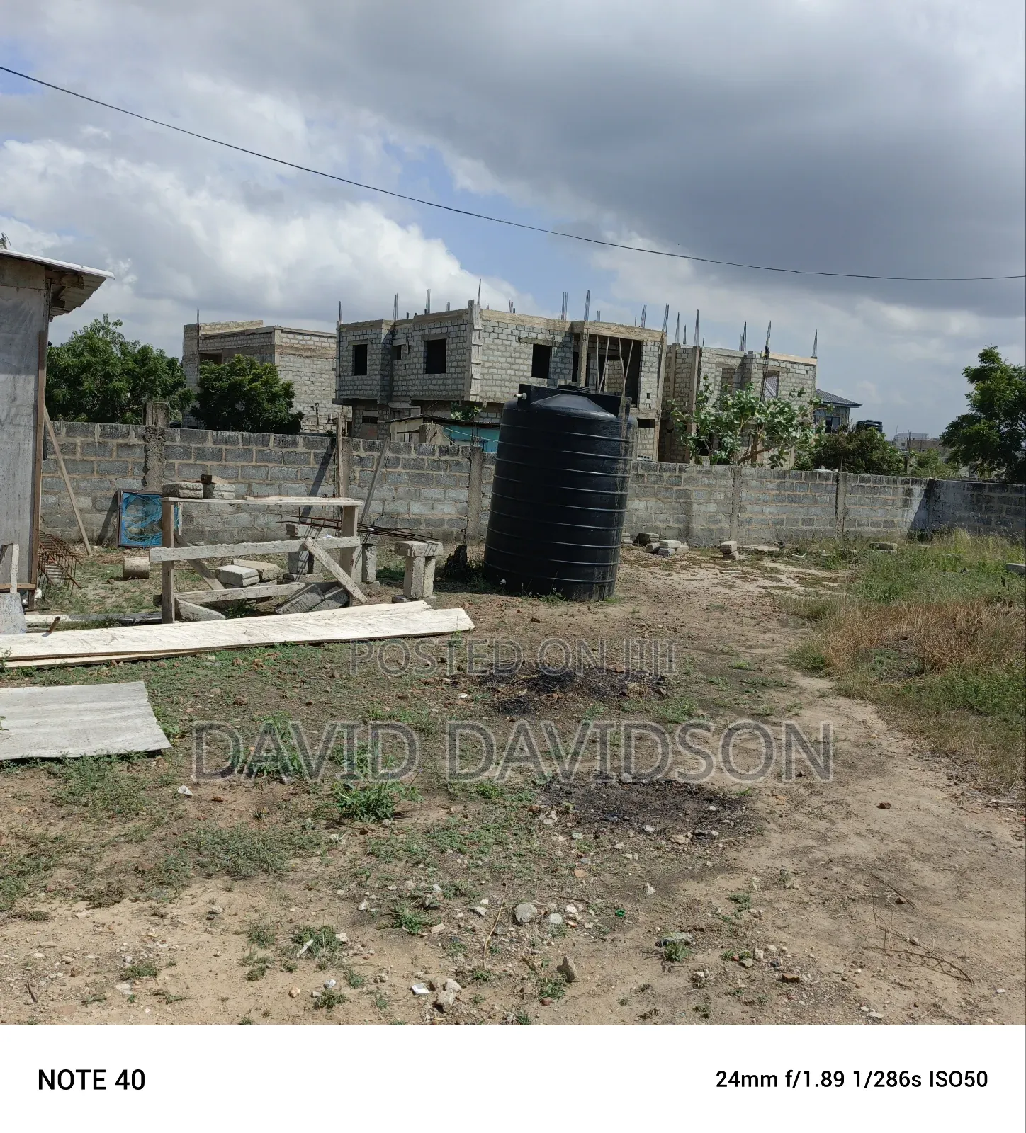 A Half Plot of Land at Sakumono Golf,
