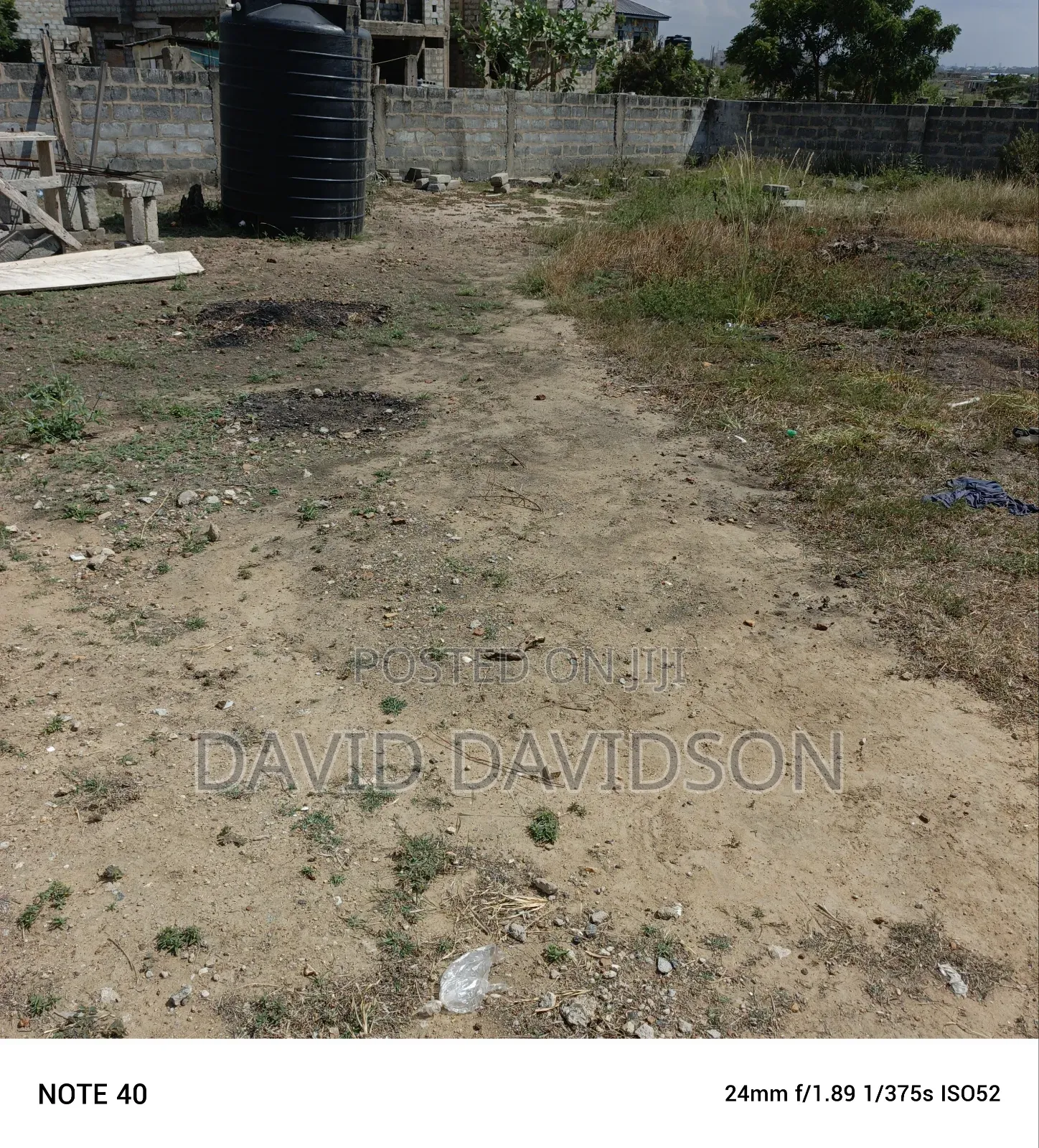 A Half Plot of Land at Sakumono Golf,