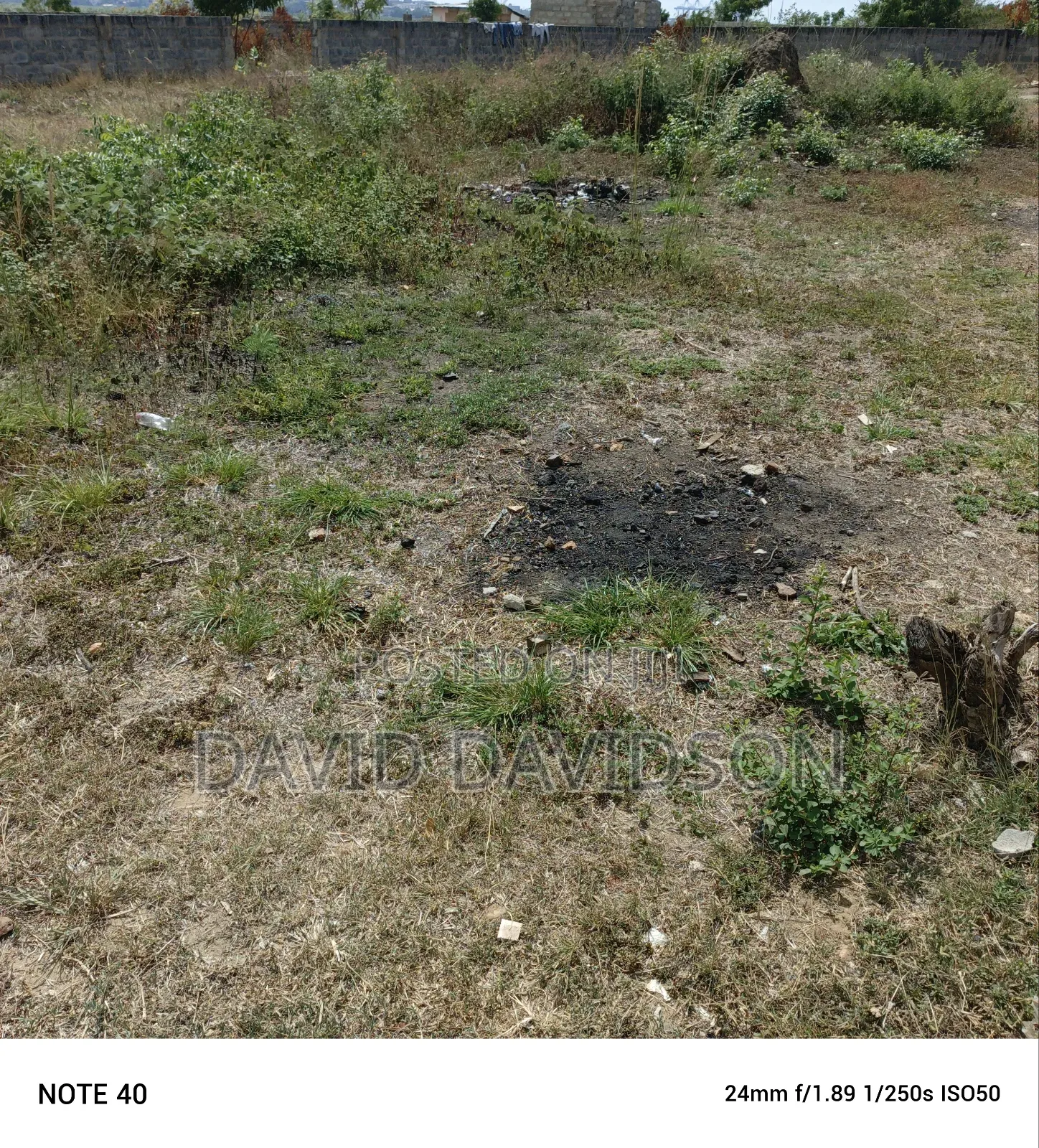 A Half Plot of Land at Sakumono Golf,
