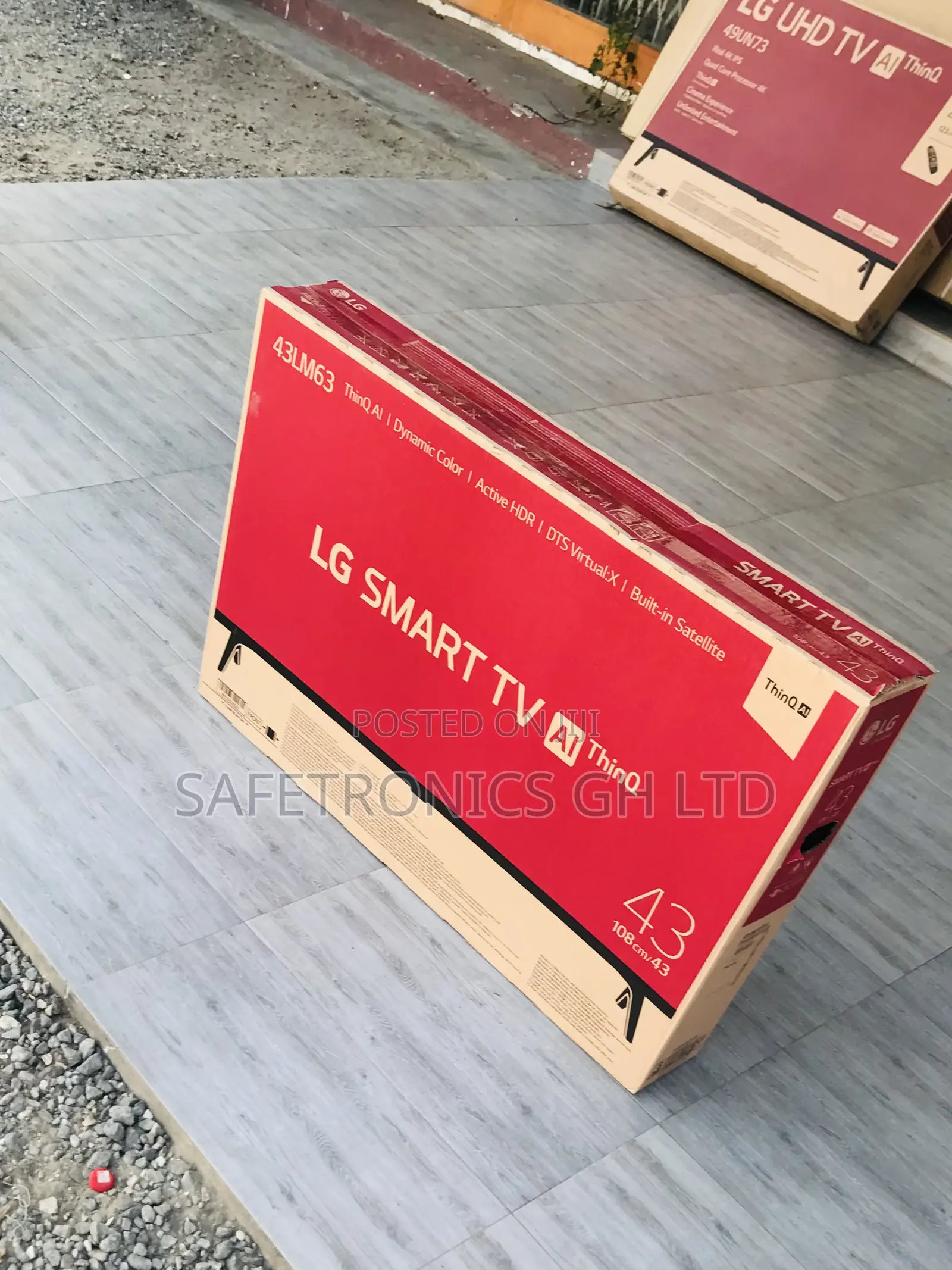 Get Original (Black) , LG LM63 43 Inch Digital Satellite Tv