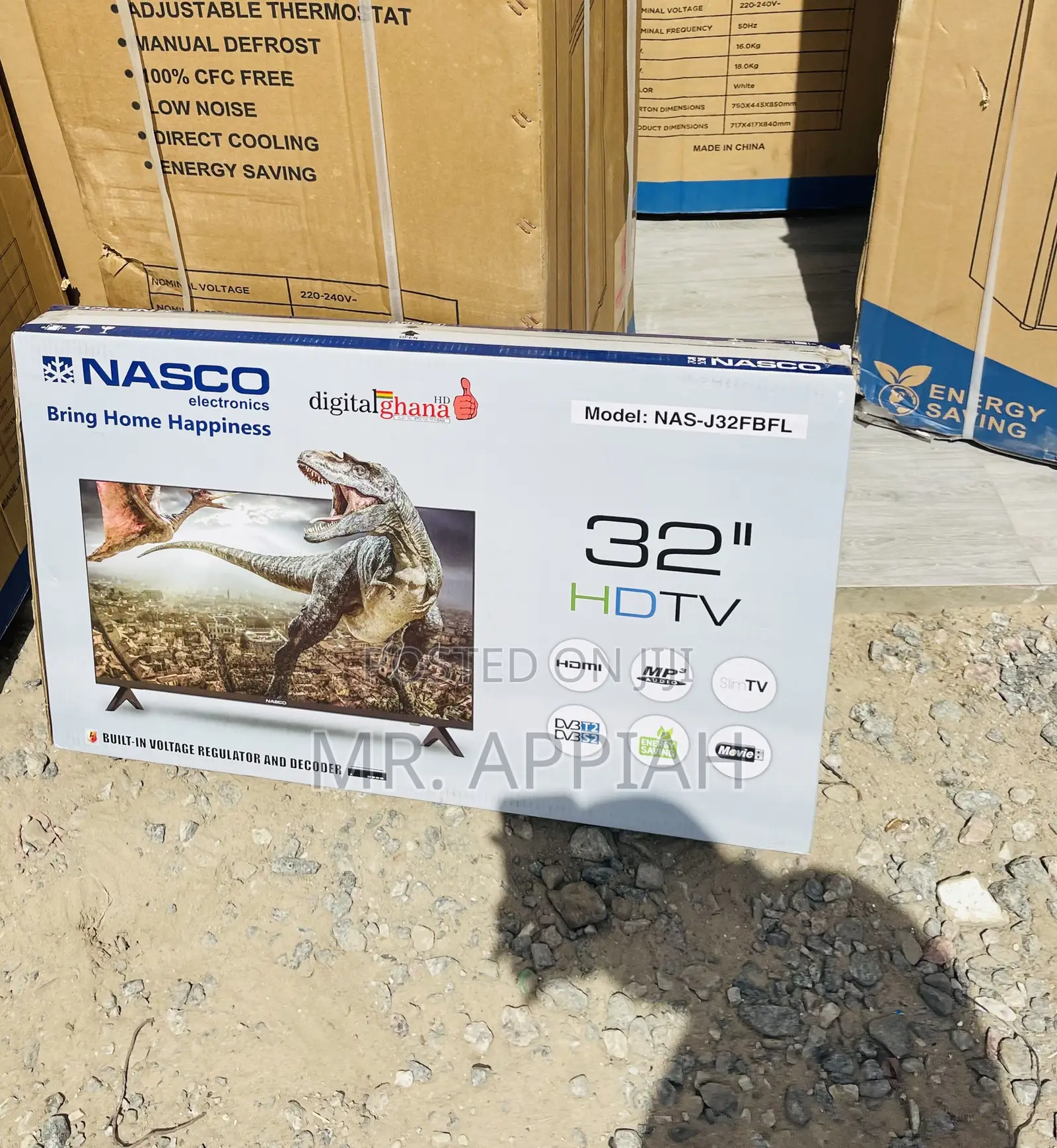 Super Powerful Nasco 32 Inch Hd Satellite Television.