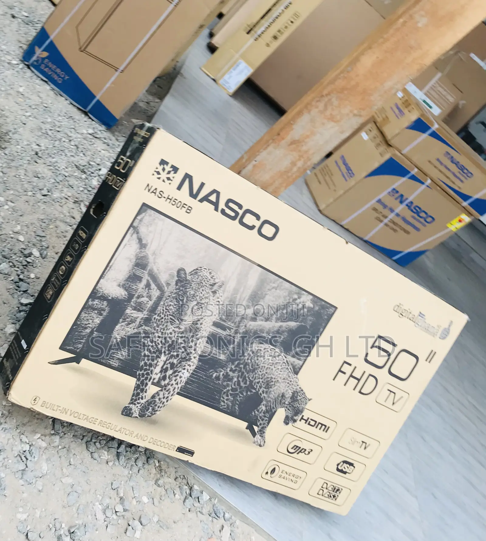 : Super Powerful ( 50 Inch Satellite; Nasco Led Black Tv 