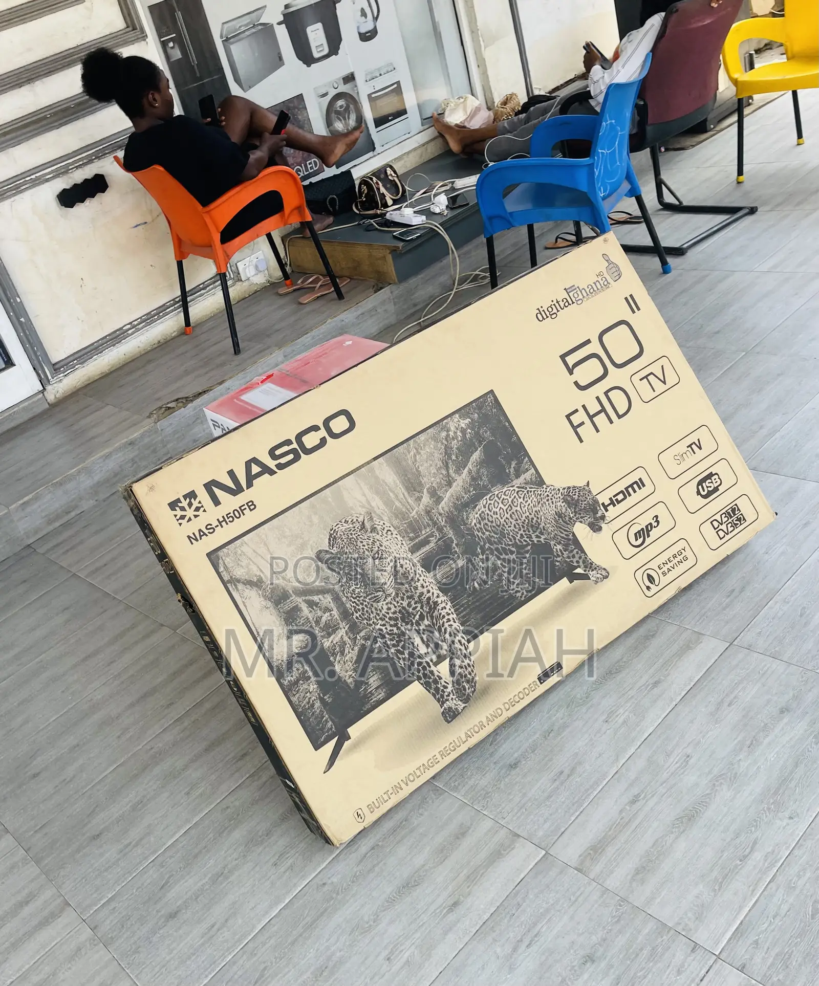 Super Powerful Nasco 50” Full Hd Digital Satellite Tv.