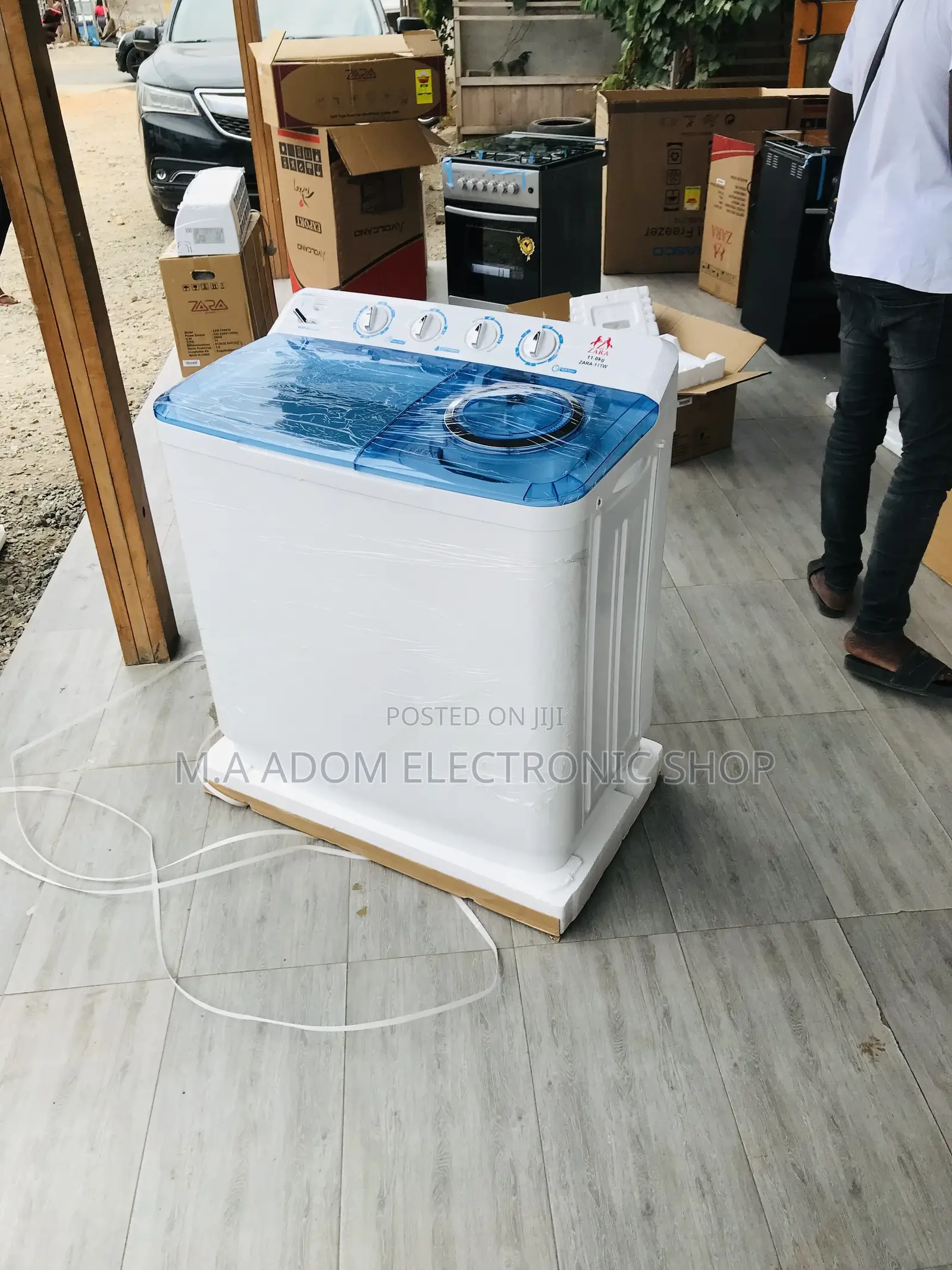 Nasco 7kg Washing Machine White