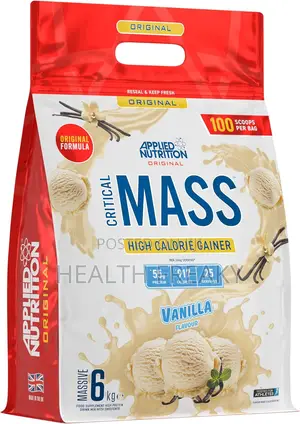 Photo - Whey Protein Critical Mass Muscle Builder Weight Gainer 6kg