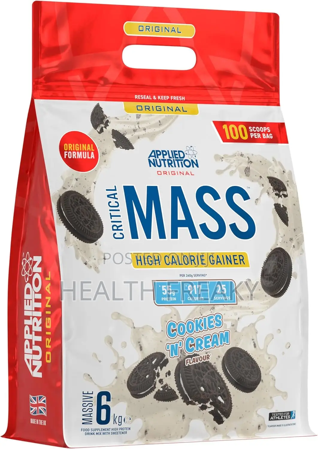 Whey Protein Critical Mass Muscle Builder Weight Gainer 6kg