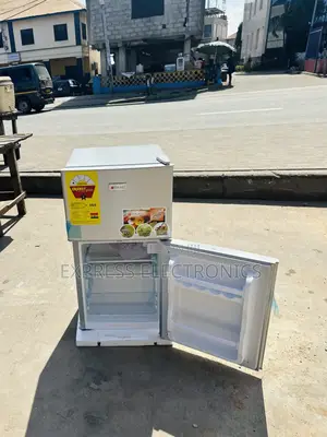 The Current New Galaxy Double Door Table Top Fridge