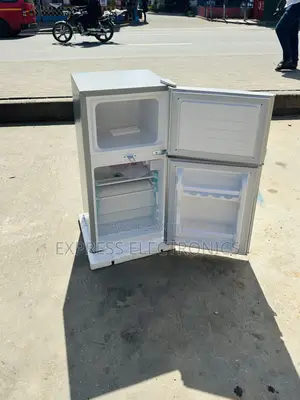 Eco Friendly Double Door Fridge Galaxy Table Top