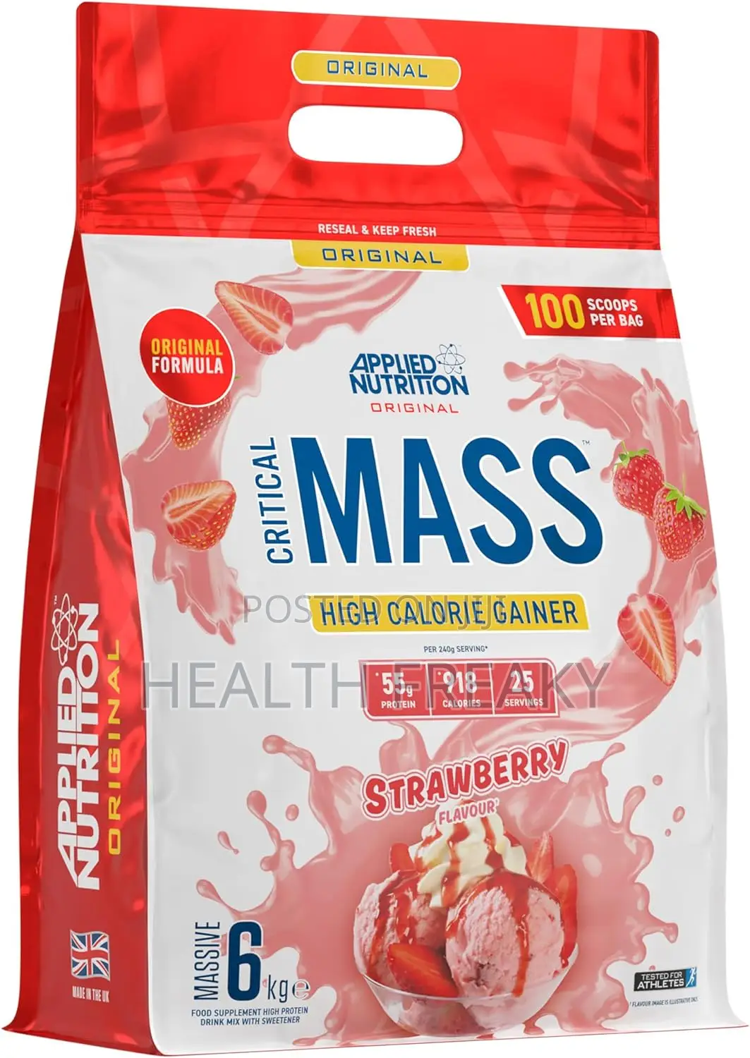 Whey Protein Critical Mass Muscle Builder Weight Gainer 6kg
