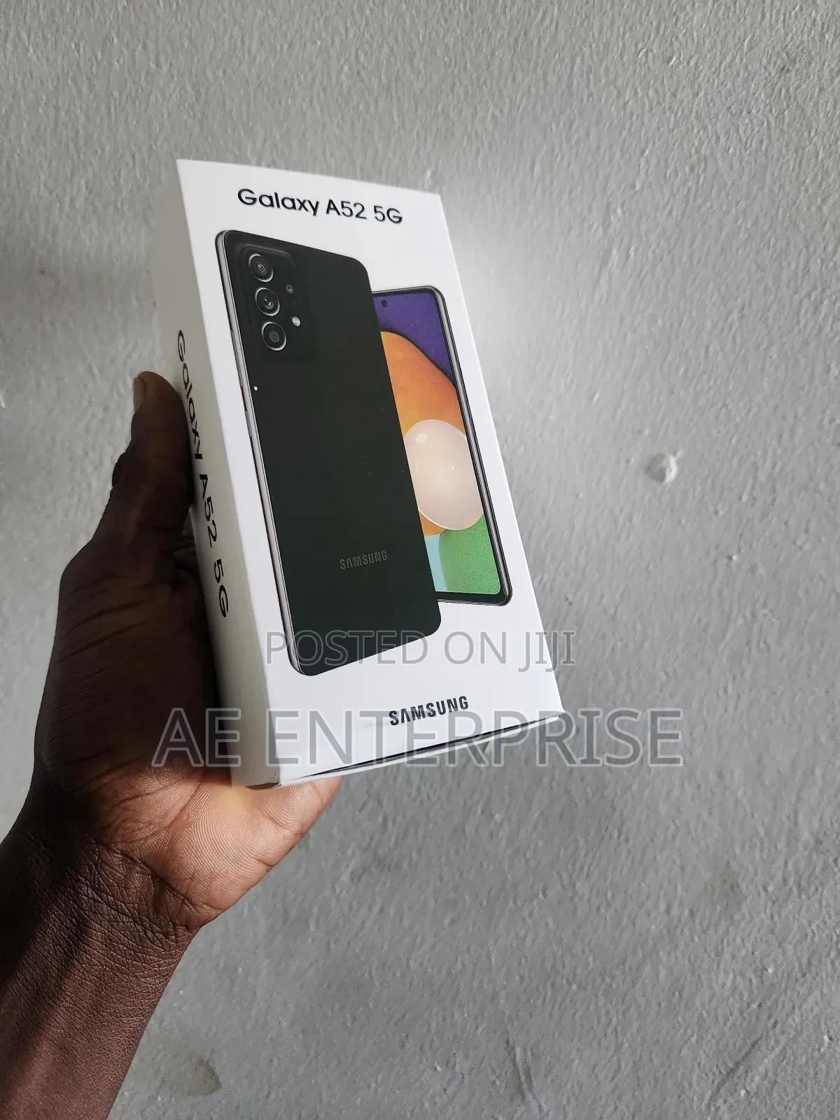 New Samsung Galaxy A52 5G 128 GB Black
