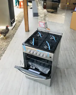 Super Powerful Volcano 50x50 Gas Oven 4 Burner Cooker(Gray)