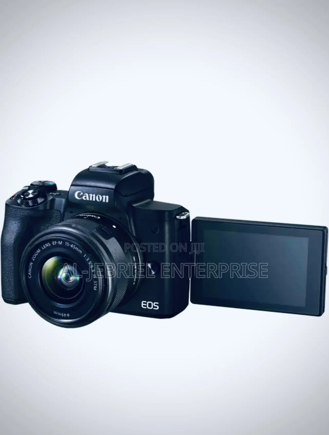 New 24.1MP EOS M50 Mark II + EF-M 15-45mm Is STM Kit Black