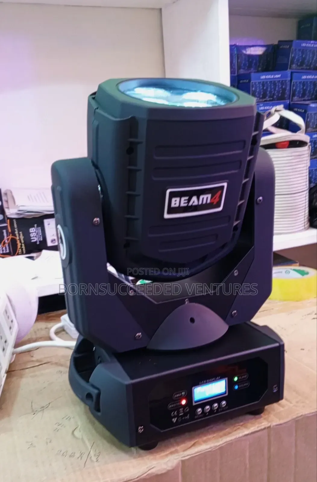 150 Watts Capacity Beam 4 Moving Head Stage Light