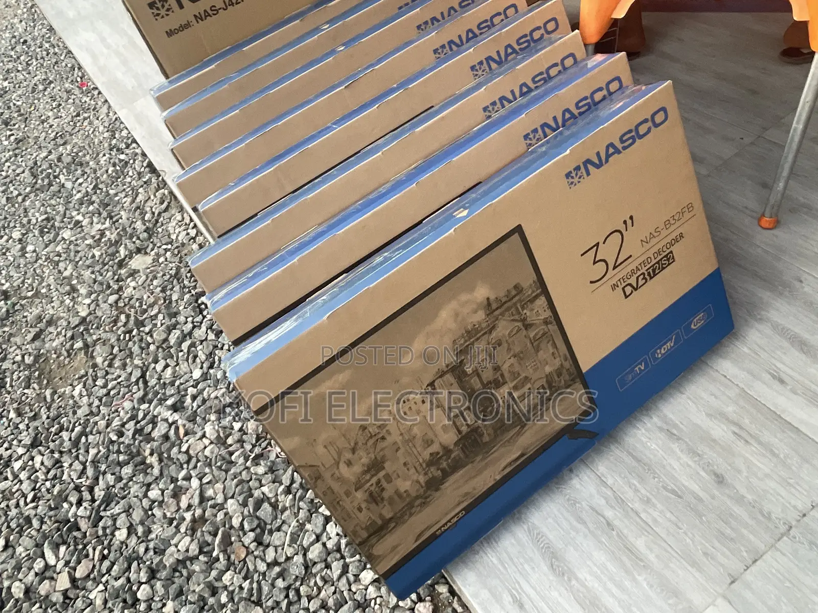 2 Pole Stand NASCO-32-LED-DIGITAL-SATELLITE-TV-NAS-B32FBFL