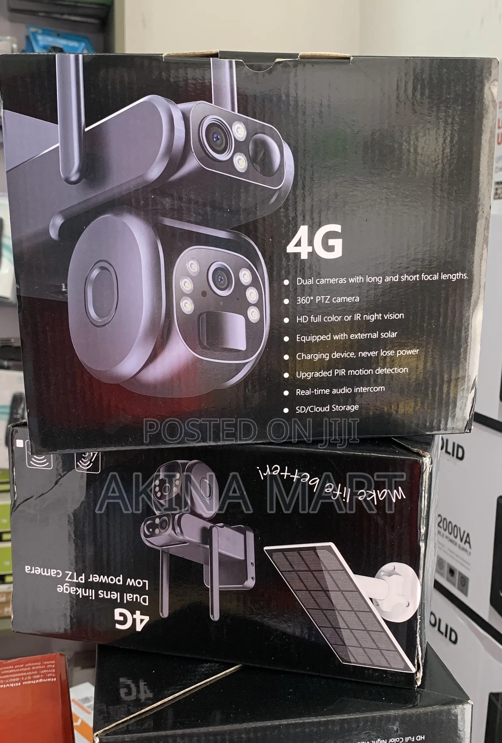 Solar Camera 4g Solar PTZ Camera