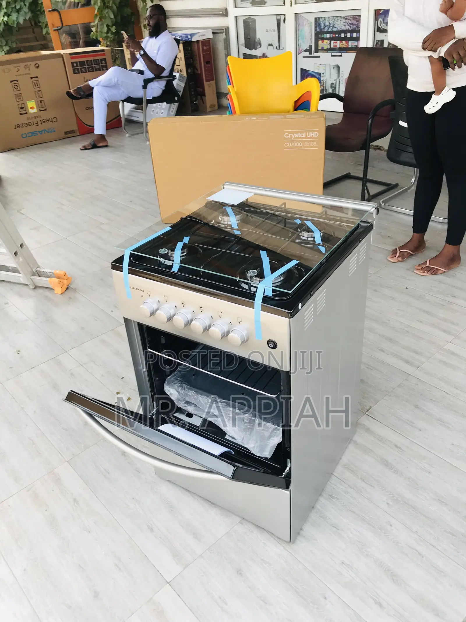 Awesome and Affordable Volcano 50x50 4 Gas Burner + Grill.