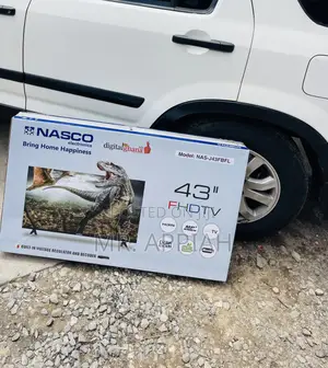 Awesome and Affordable Nasco 43” FHD Satellite Tv.