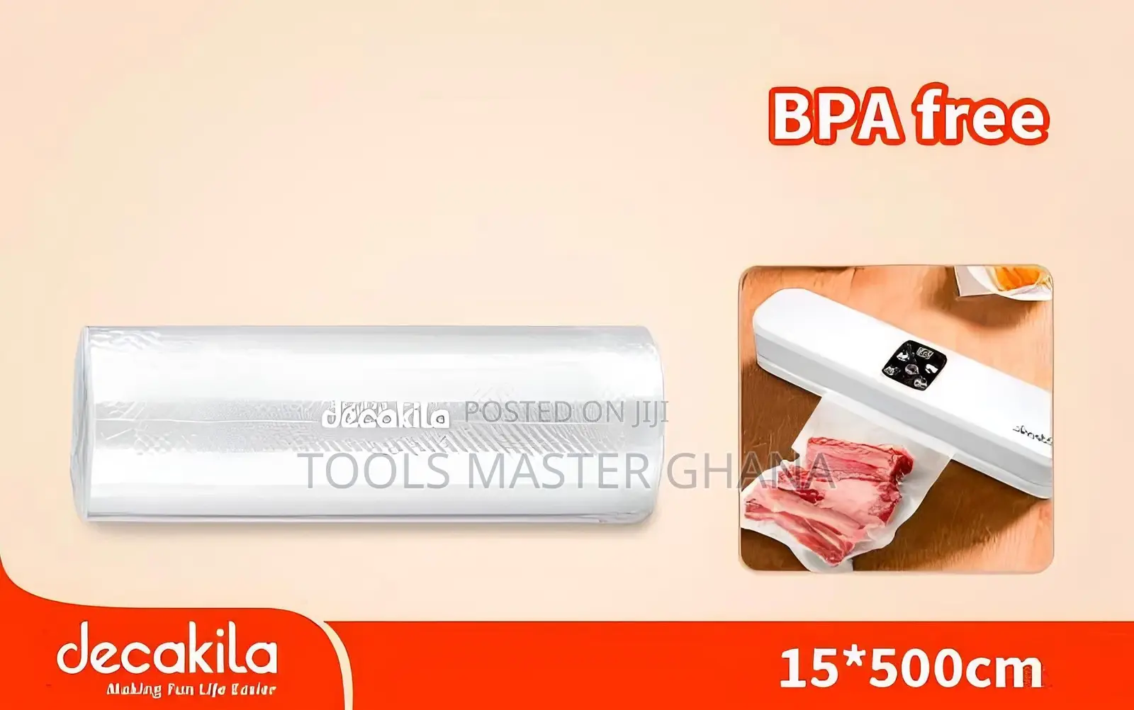 Vacuum Sealer Bags Rolls - Kmtt076w