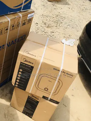 Get Affordable 15 Liters Midea Water Heater White/Black 