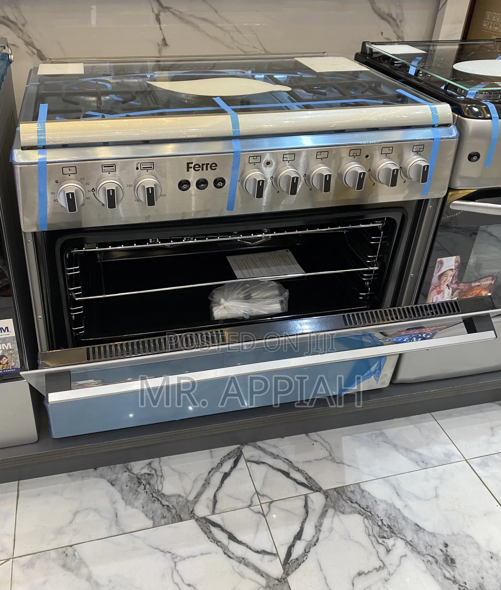 Awesome and Affordable Ferre 60x90cm 5 Gas Cooker + Grill.