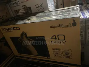 Nasco 40" Inch Digital Satellite Tv With Inbuilt Decoder