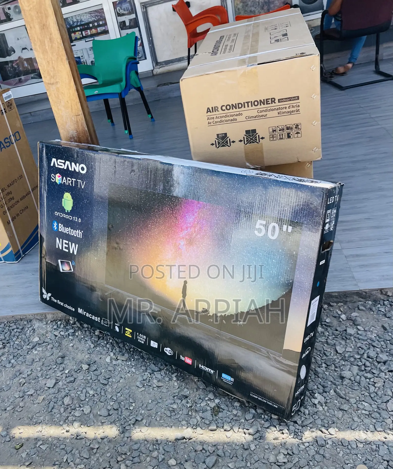 Awesome and Affordable Asano 50” Uhd Smart Television.