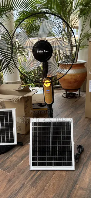 Rechargeable Fan Solar Fan + Mosquito Away